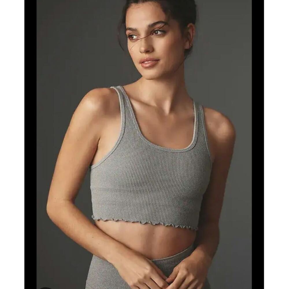 Spiritual Gangster Amor Shimmer Crop Tank Top Size: XS/S